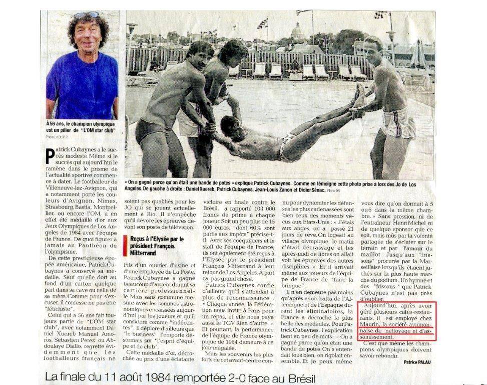 Un partenariat entre SAS Maurin et des champions au service de l’hygiène